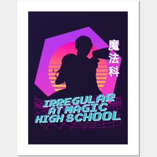 Irregular Magic Highschool - Vaporwave Posters and Art